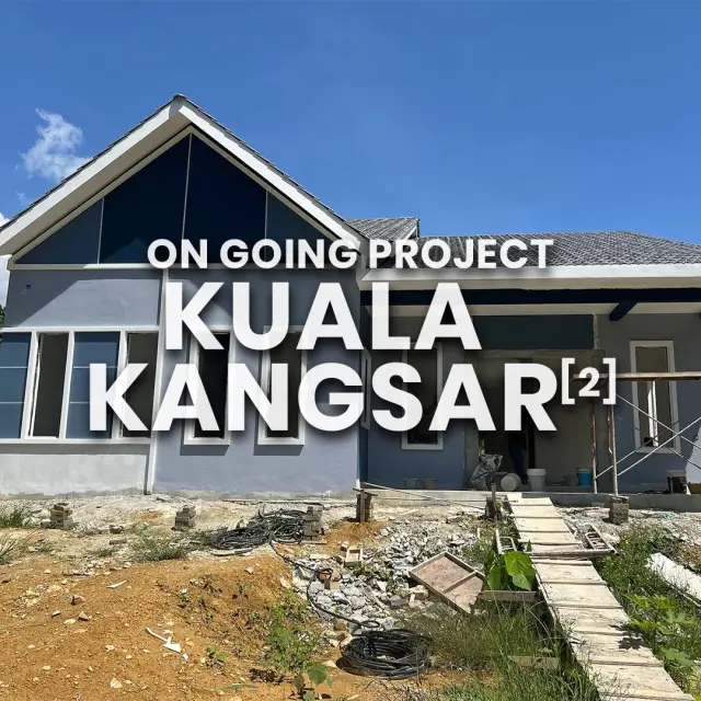 Projek sedang dibina di Kuala Kangsar